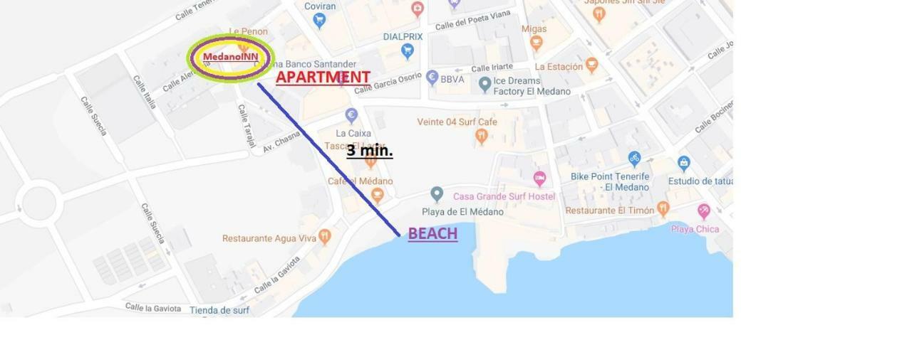 El Atico De David Y Deisy Apartman El Médano Kültér fotó